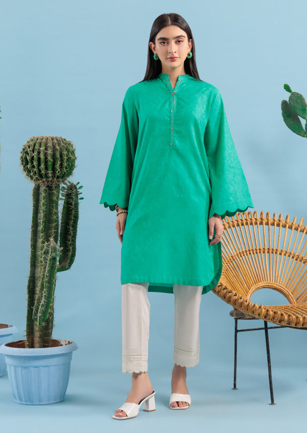 Green-Jacquard-1 Piece (WPS25SL1006)