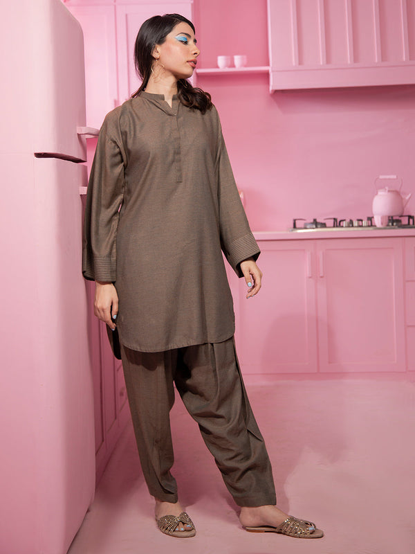 1PC Stitched Dyed Yarn Dyed Shirt