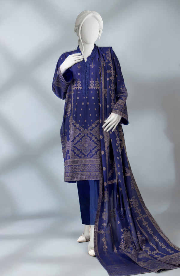 JACQUARD STITCHED 3 PIECE