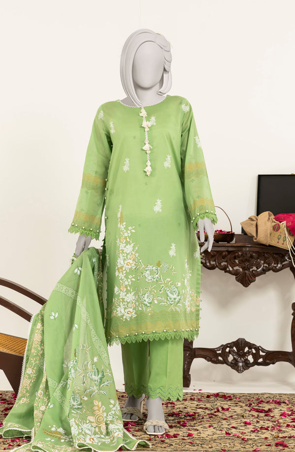 PASTE PRINTED LAWN 3PC UNSTITCHED