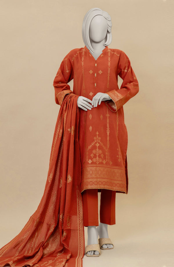 JACQUARD 3PCS UNSTITCHED