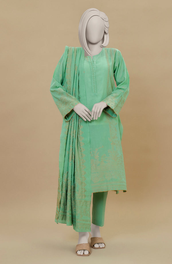 JACQUARD 3PCS UNSTITCHED