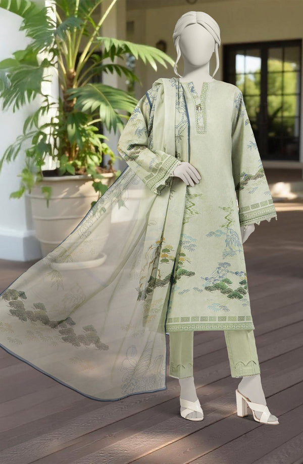 SUMMER'25 PRINTED LAWN 3PCS UNSTITCHED
