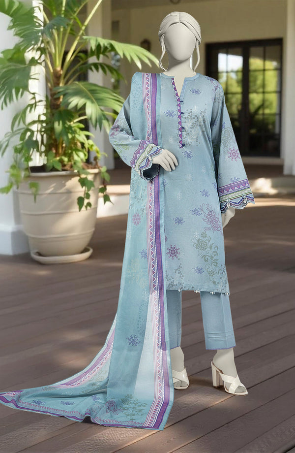 SUMMER'25 PRINTED LAWN 3PCS UNSTITCHED