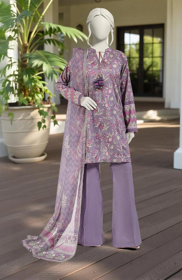 SUMMER'25 PRINTED LAWN 3PCS UNSTITCHED