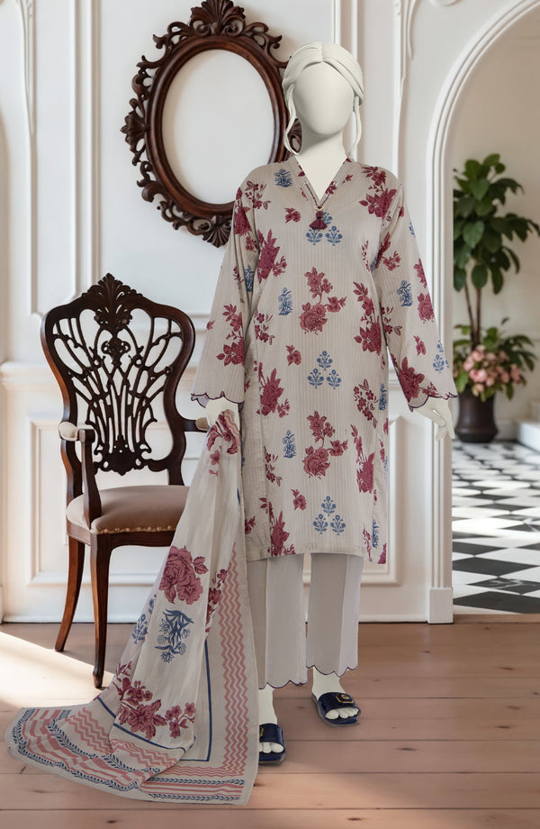 SUMMER'25 PRINTED LAWN 3PCS UNSTITCHED