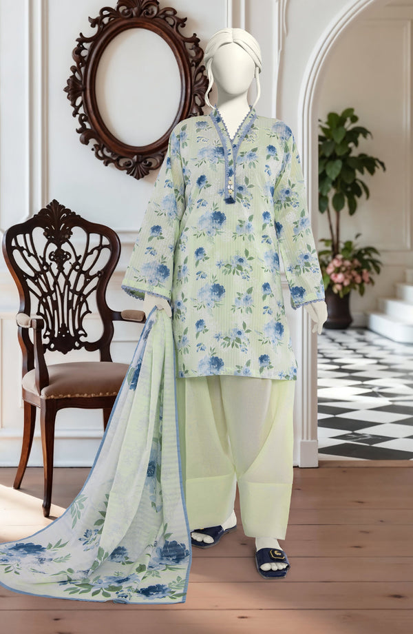 PRINTED LAWN 3PCS UNSTITCHED