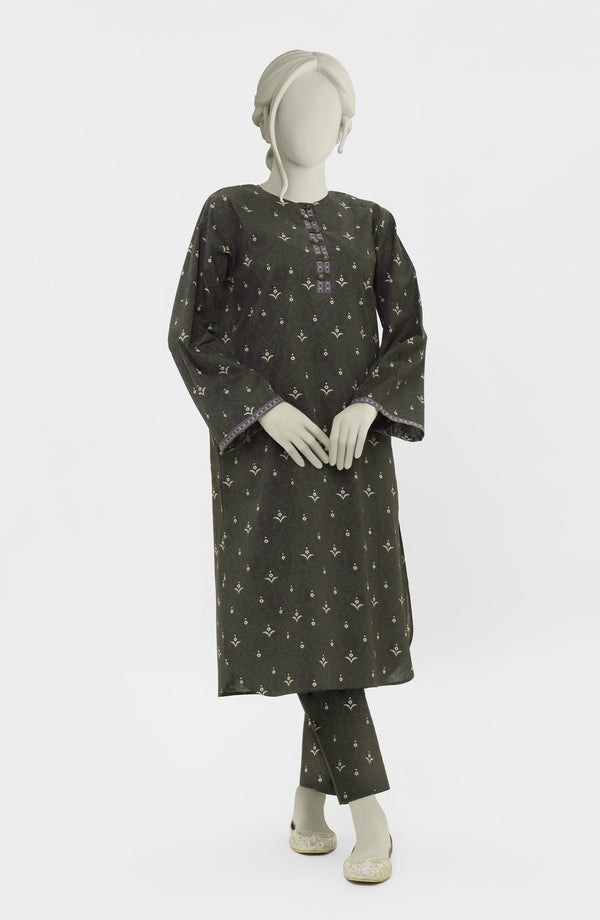 PRINTED LAWN  STITCHED 2 PIECE