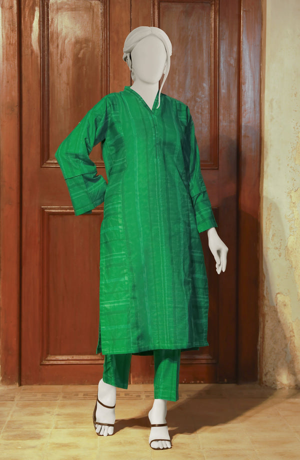 PRINTED KHADDAR STITCHED 2 PIECE