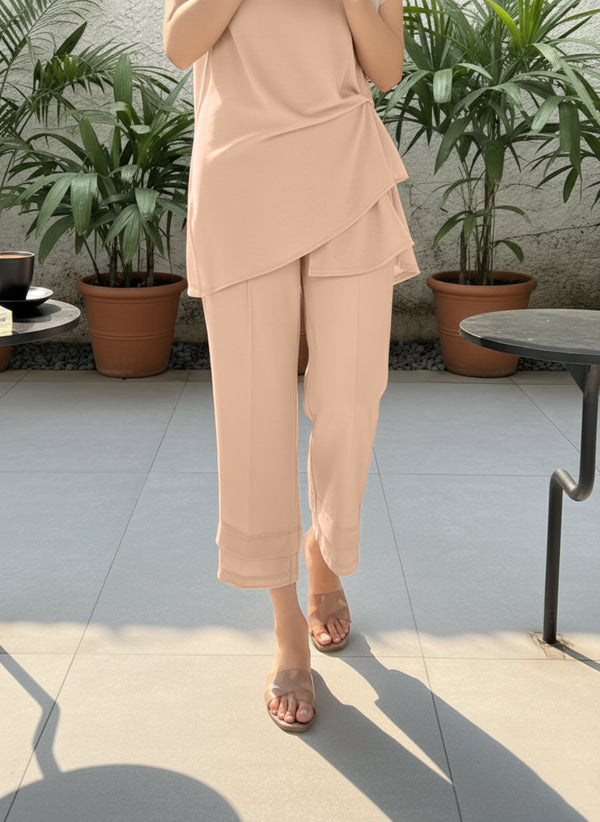 Unstitched Cotton Plain Trouser Fabric