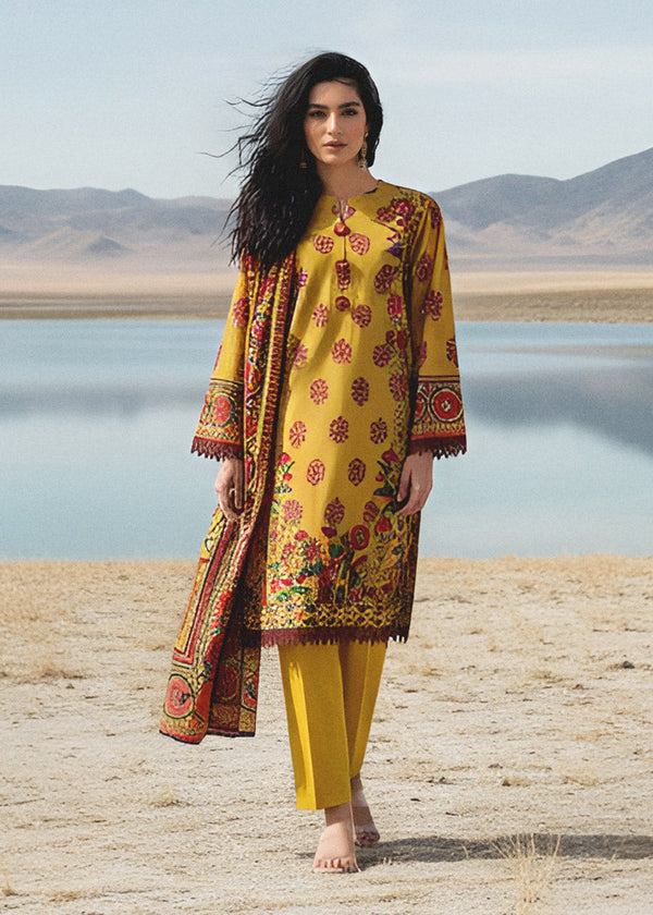 Gul-E-Dawadi - 3 Pc (WU3PPBW25SO9O41)