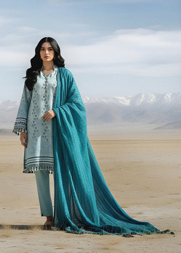 L-Blue-Jacquard-3 Pc (WUS25J3049)