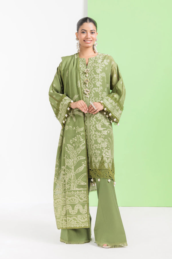 Green-Jacquard-3 Pc (WUS25J3053)