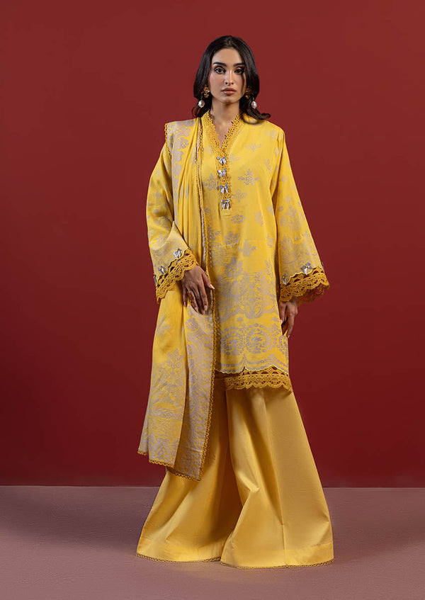 Yellow-Jacquard-3 Pc (WUS25JD3027)