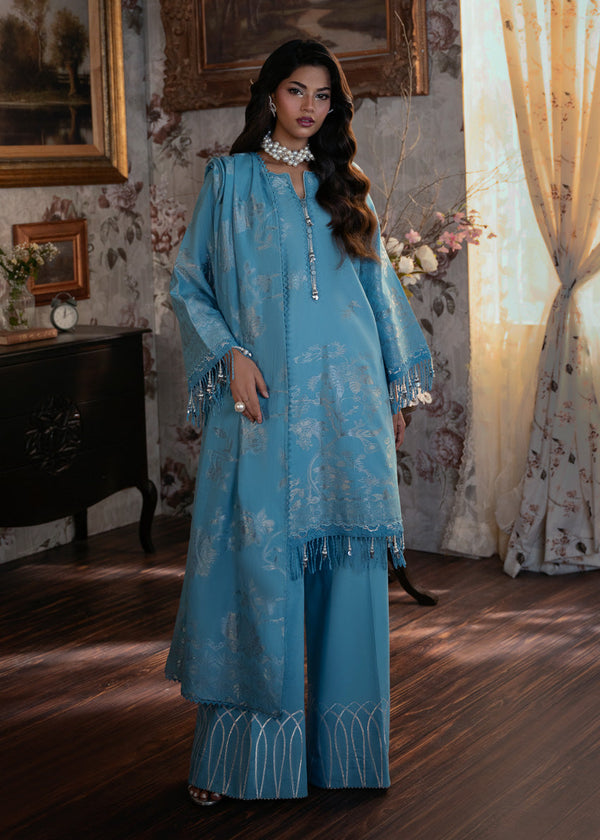 Blue-Jacquard-3 Pc (WUS25JD3046)