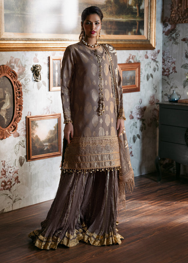 Brown-Jacquard-3 Pc (WUS25JD3056)