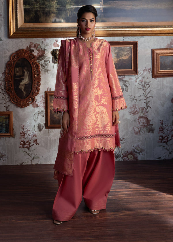 Pink-Jacquard-3 Pc (WUS25JD3059)