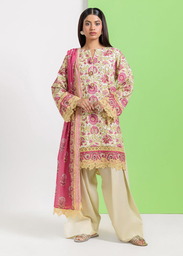 Stamped Pattern - 3 Pc (WUS25P3098)