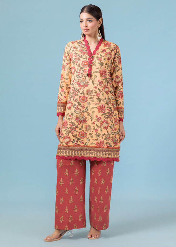 Rosette Charm - 2 Pc (WUS25PST2088)