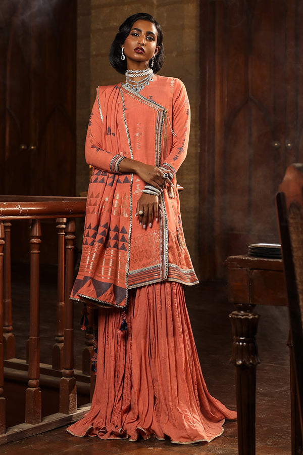 3Pc Unstitched Viscose Jacquard Suit