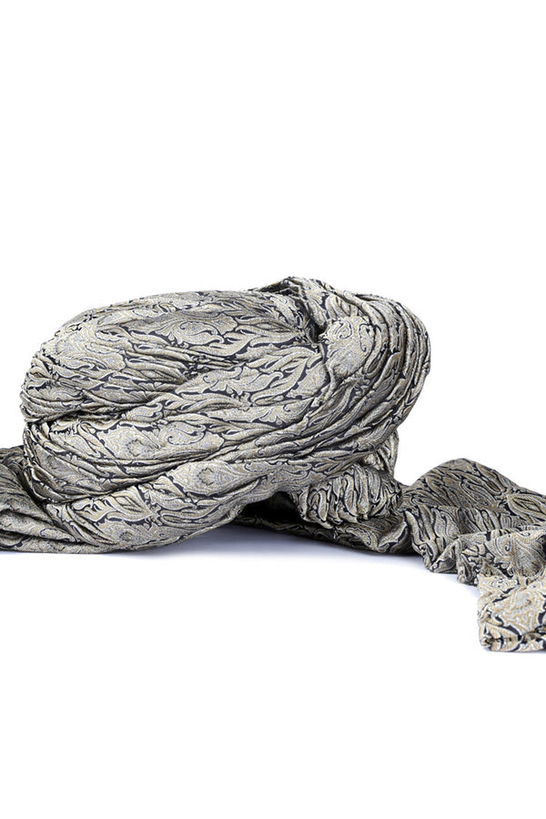 Black & Gold Turban - TB-044