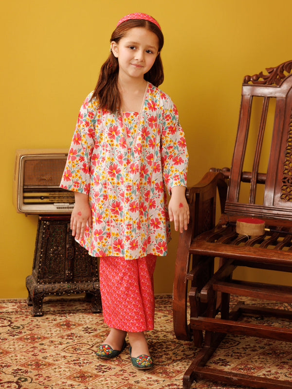 Pink Cambric 2 Piece Stitched - ALGR-2PS-LKS-1026