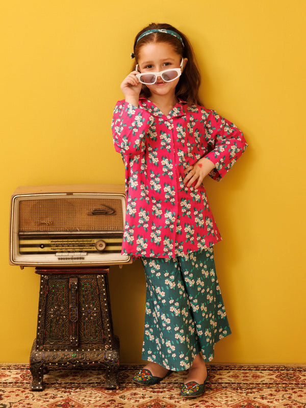 Pink Lawn 2 Piece Stitched - ALGR-2PS-LKS-1030