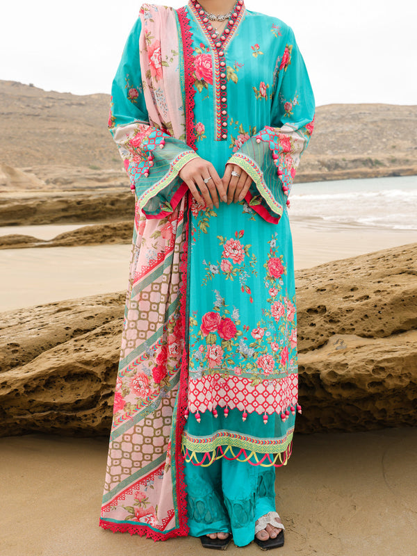 Ferozi Lawn 3Pc Unstitched - ALP-3PS-2209