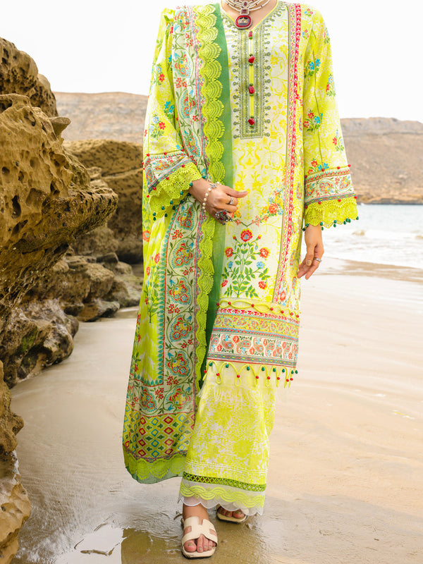 Lemon Lawn 3Pc Unstitched - ALP-3PS-2215
