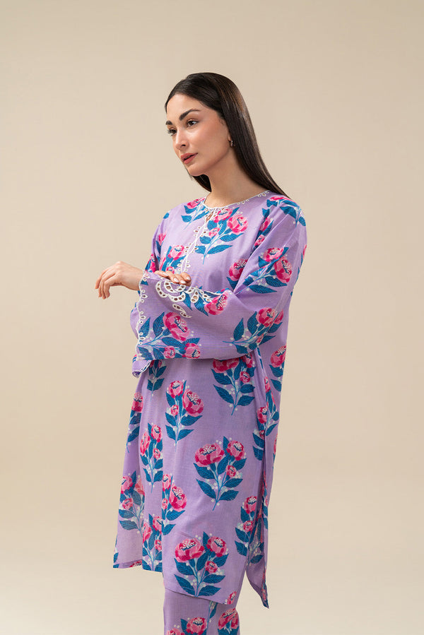 2 PIECE PRINTED LAWN SUIT (PRET)