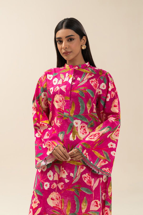 PRINTED KHADDAR SHIRT (PRET)