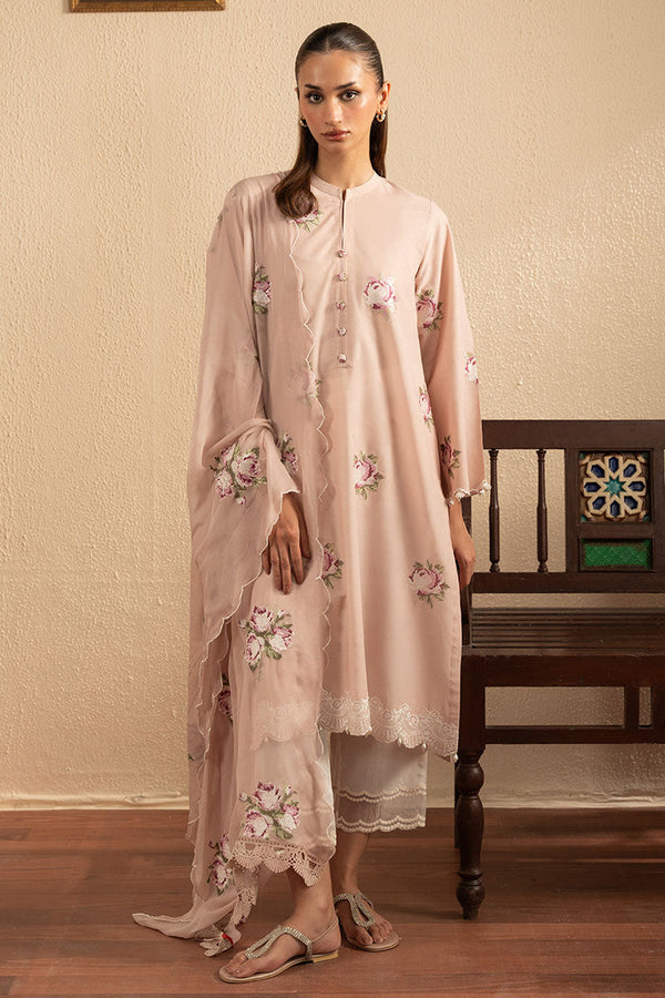 DUSTY PINK-2PC (SHIRT & DUPATTA)