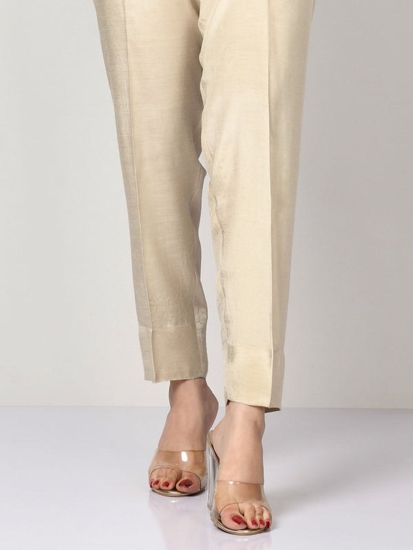 Raw Silk Trousers