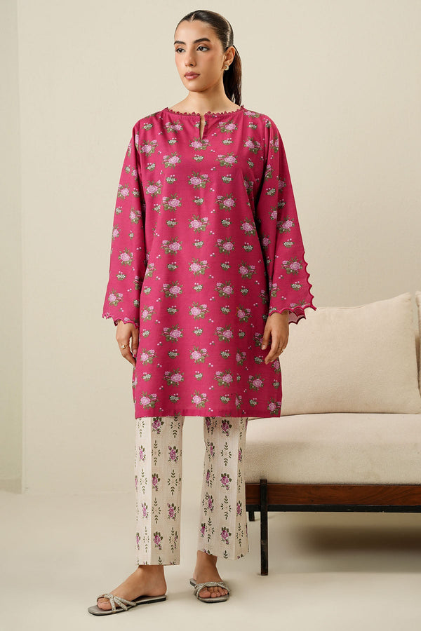 BLUSH DREAM-2PC KHADDAR PRINTED SUIT