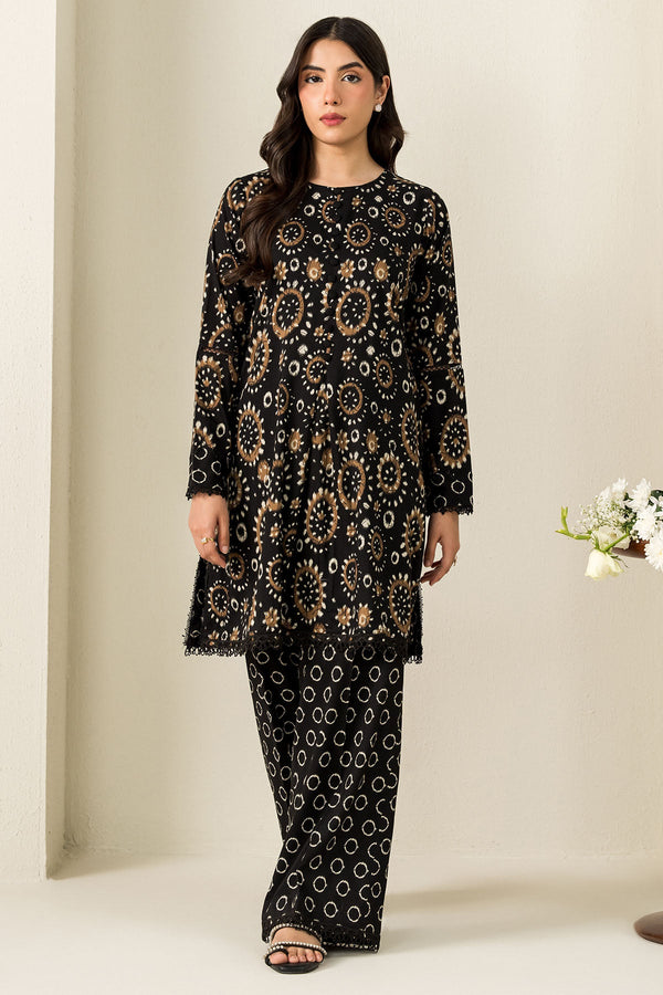 URBAN IKAT-2PC LINEN PRINTED SUIT