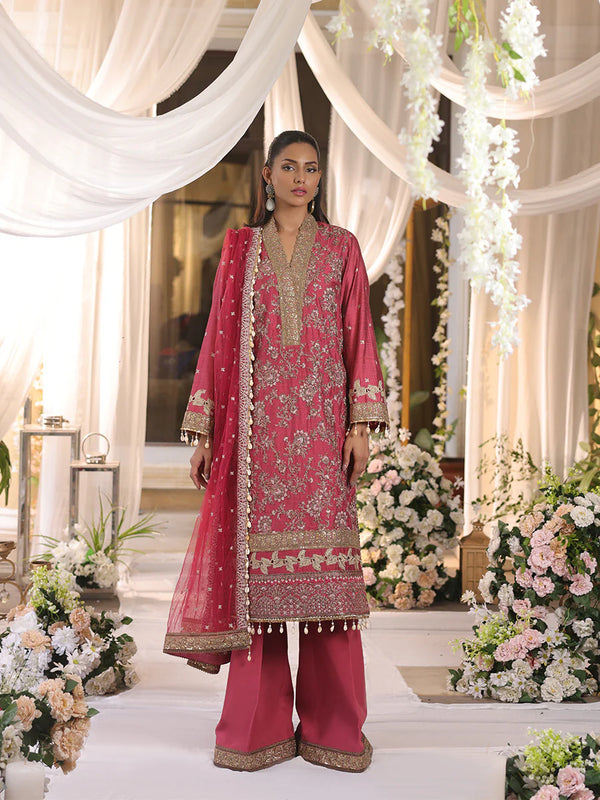 3PC FESTIVE FORMAL EMBROIDERED SUIT