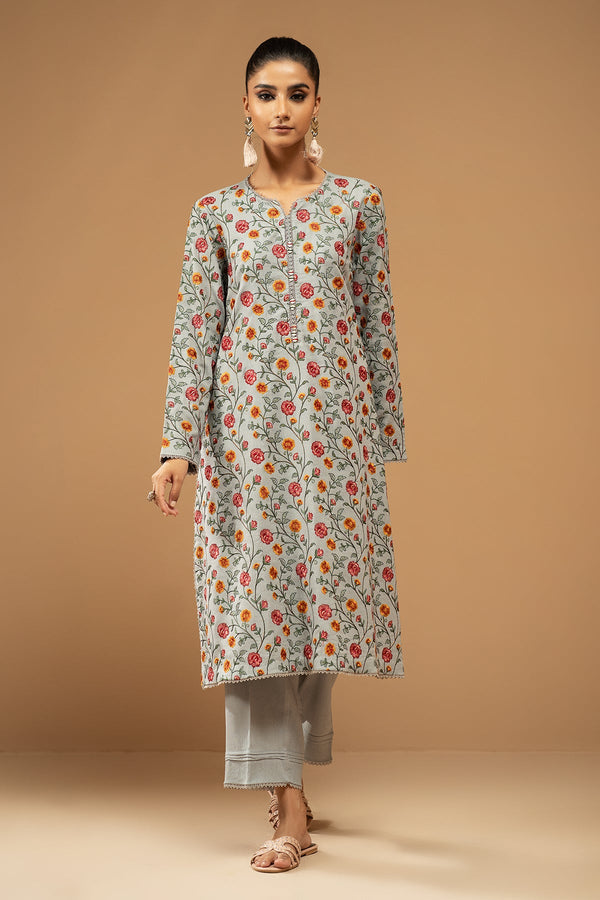 2 Piece - Embroidered Suit - KPW24-P3105-105