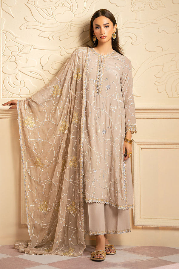 GOLD MUSE-3PC (SHIRT, TROUSER & DUPATTA)