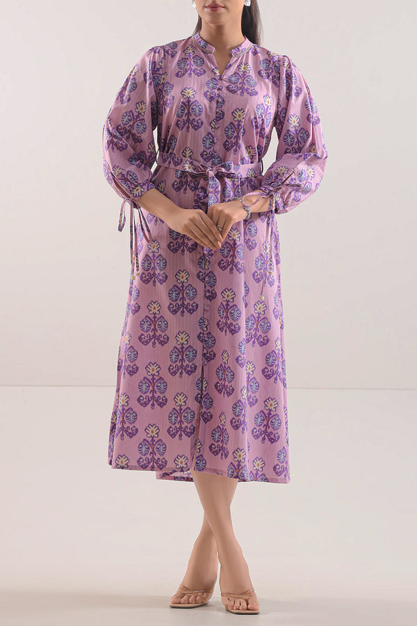 Printed Lawn Stitched Dress