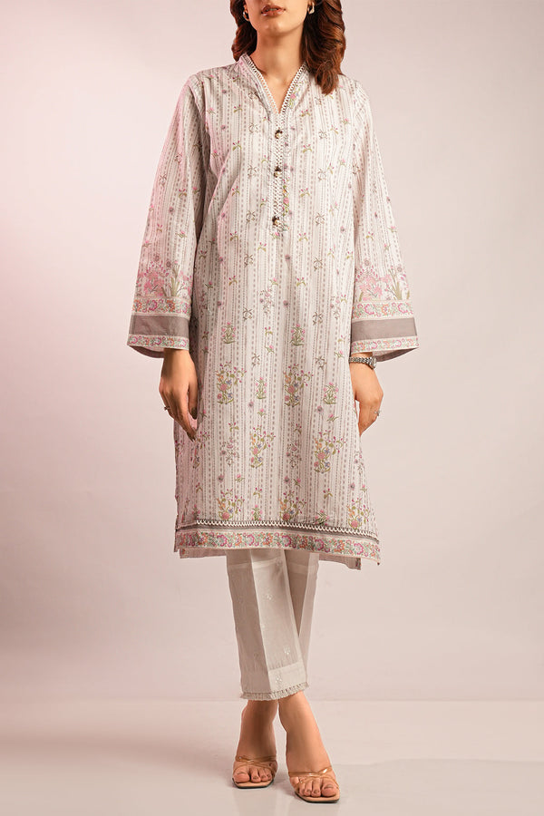 Printed Lawn Stitched Shirt
