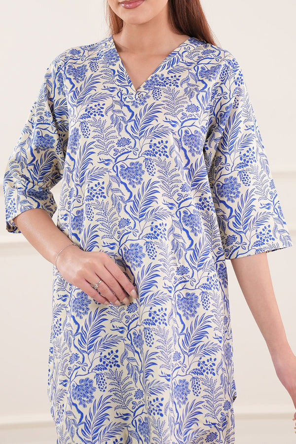 Printed Lawn Stitched 2 Piece (Shirt/Trouser)