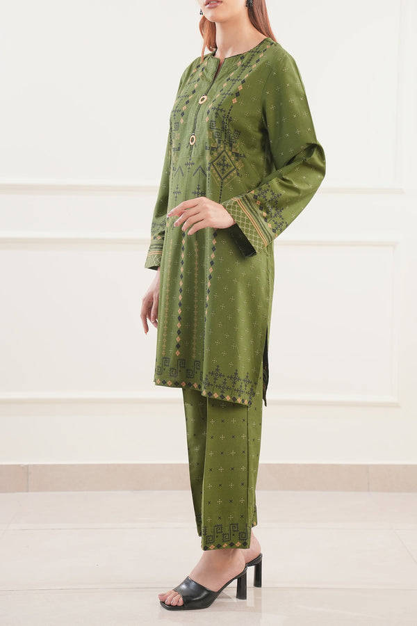 Printed Soft Touch Cotton Stitched Shirt