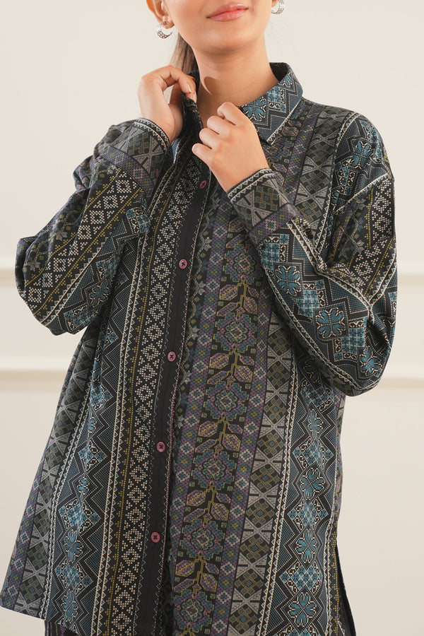 Printed Soft Touch Cotton Stitched 2 Piece (Shirt/Trouser)