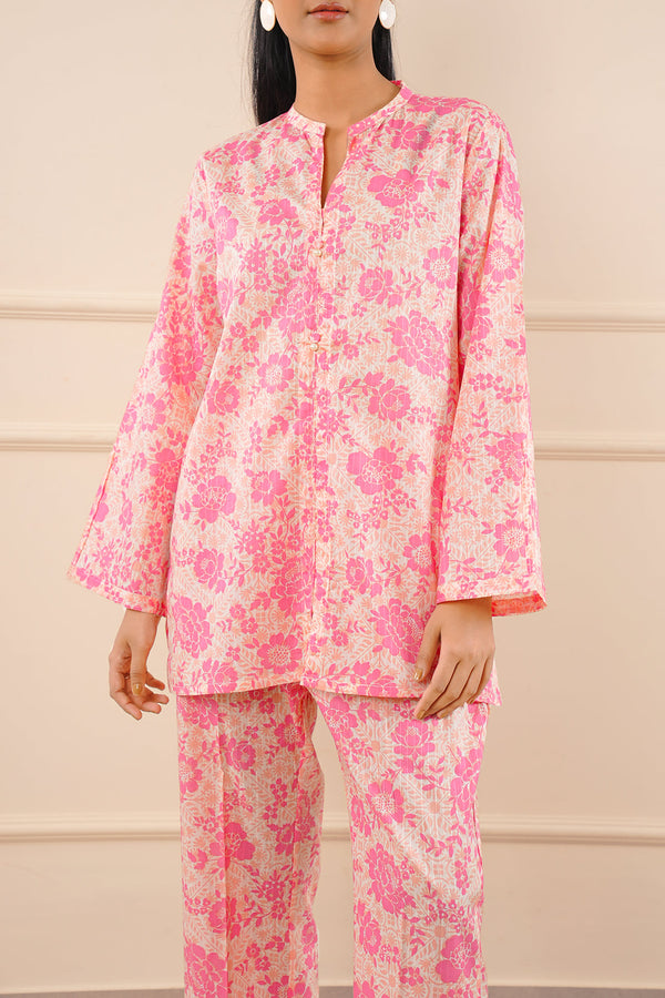 Printed Lawn Stitched Shirt