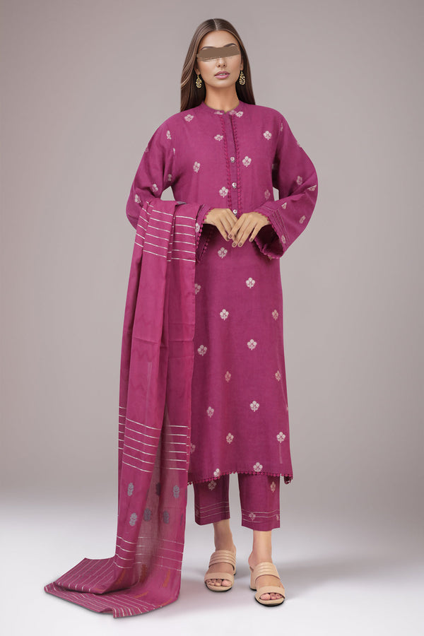 Cotton Jacquard Stole