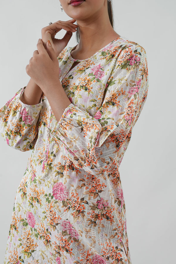 Unstitched Printed Lawn 2 Piece (Shirt/Trouser)