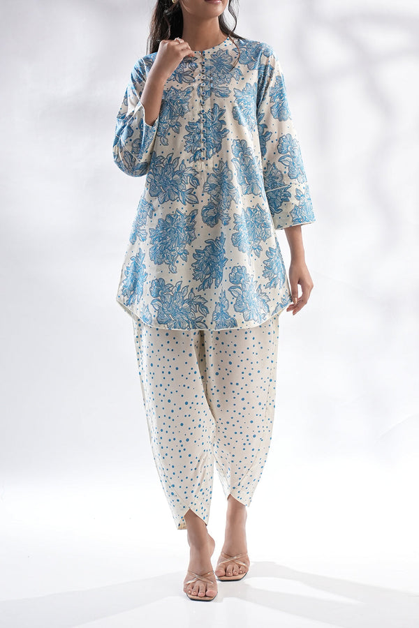 Unstitched Printed Lawn 2 Piece (Shirt/Trouser)