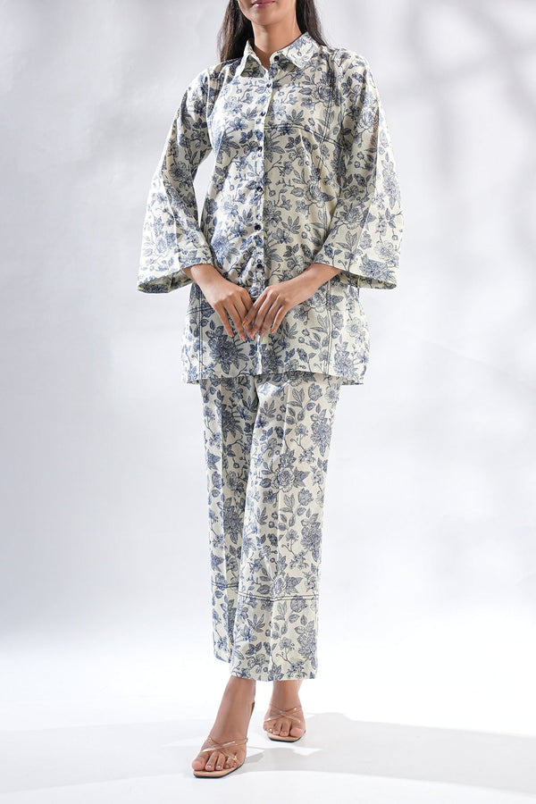 Unstitched Printed Lawn 2 Piece (Shirt/Trouser)