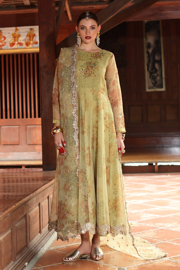3-PC Embroidered Organza Suit CMA-5-50